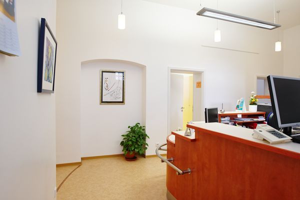 Blick in den Praxisflur